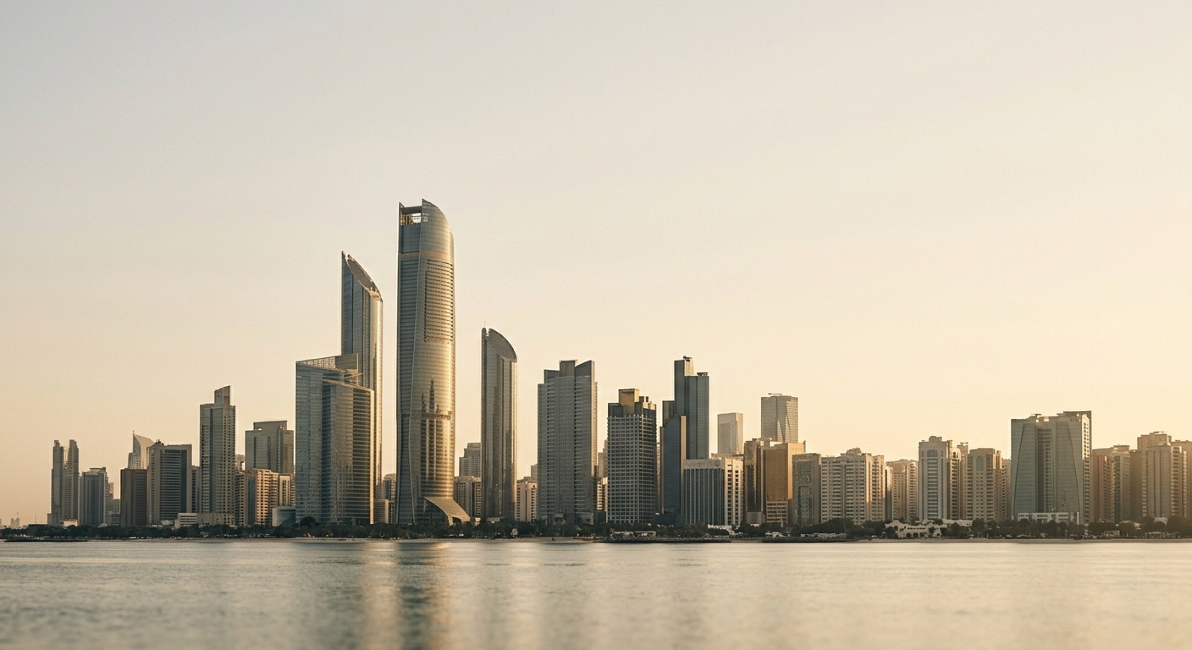 Abu Dhabi skyline — Aref Al Menhali Advocates